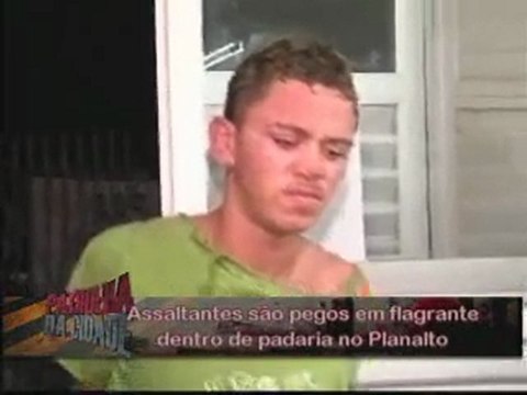 Dois homens assaltam uma padaria localizada no bairro Planalto