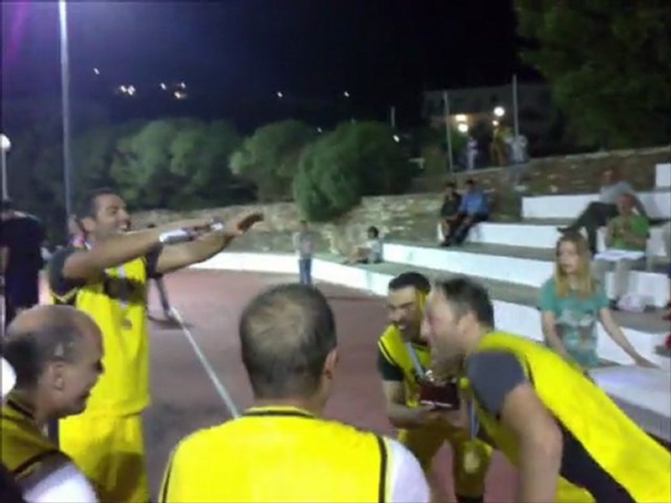 Τελικός πρωταθλήματος μπάσκετ Σίφνου 2011-Απονομή