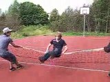 German student - Volleyball Net FAIL