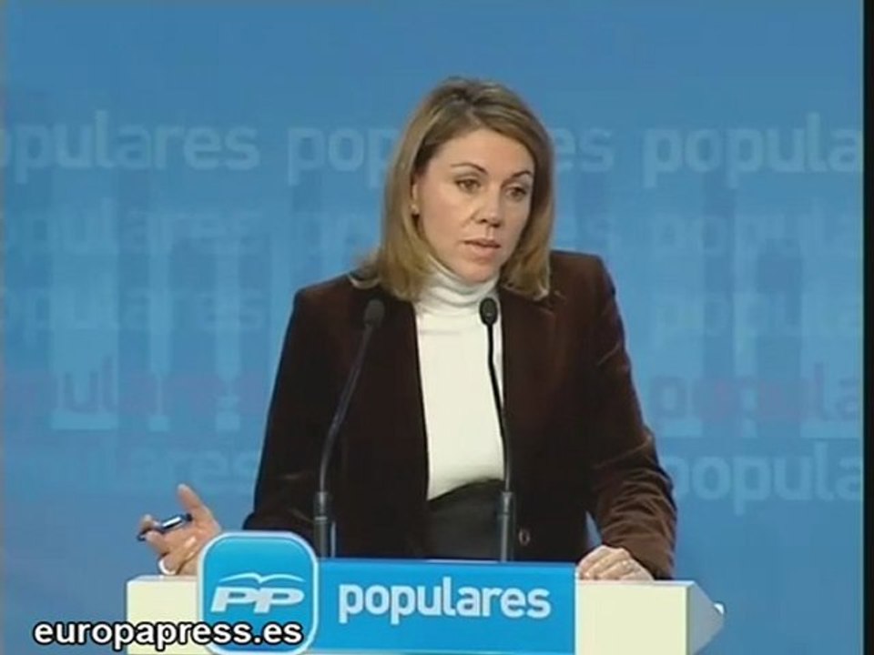 Cospedal no comparte las declaraciones de Aguirre