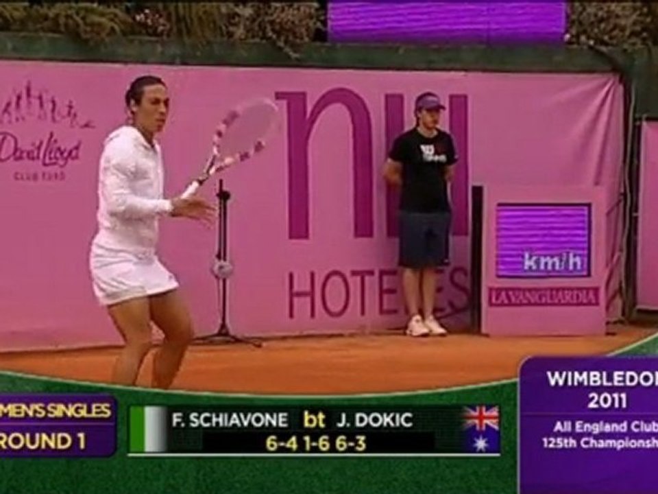 Wimbledon - Dokic scheitert an Schiavone