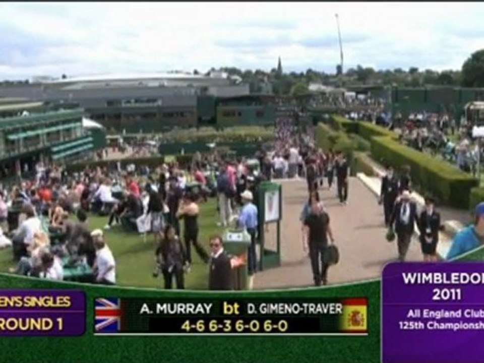 Wimbledon - Murray zieht in Runde 2 ein