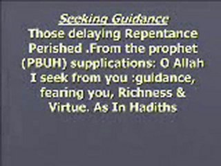 Seeking Guidance in Islam