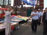 başkan köylü pazarı ve elbiseciler esnafını ziyaret etti 21.06.2011