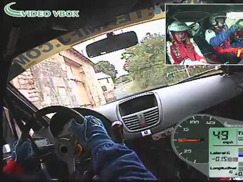 Rallye des Vins de Chinon 2011 Olivier BACLE / Julie GALPIN 207 S2000 ES3