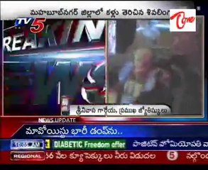 Mahabubnagar District Siva Lingam open Eyes