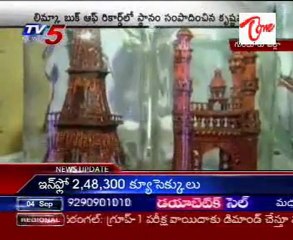 Krishnamurthi is Different - Beautiful Brush painting inside of Bottles