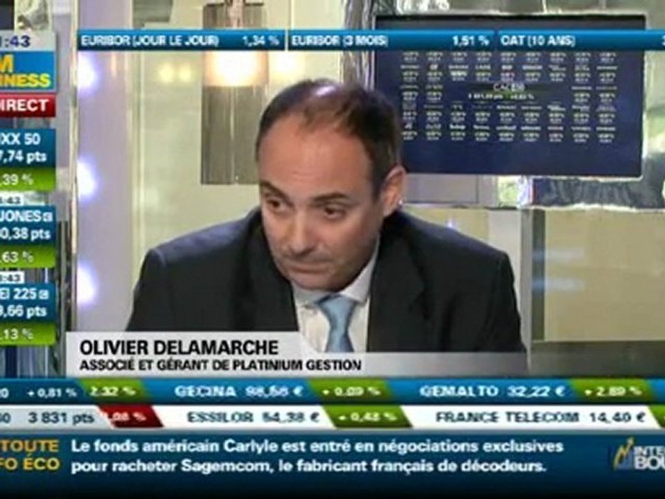 Olivier Delamarche - 21 Juin 2011 - BFM Business 21 06 2011