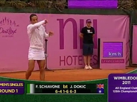 Wimbledon: Dokić nie dała rady Schiavone