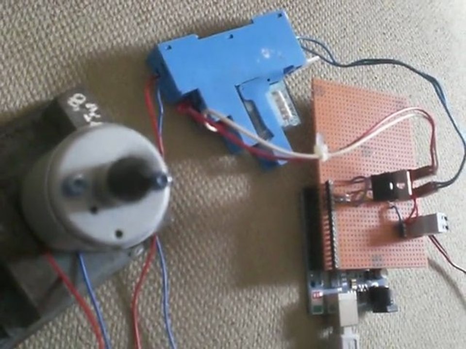 Moteur Arduino Relais TIP142