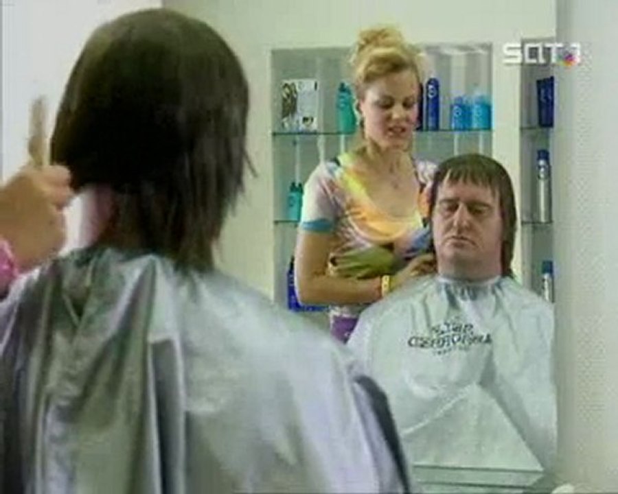 Chez le coiffeur