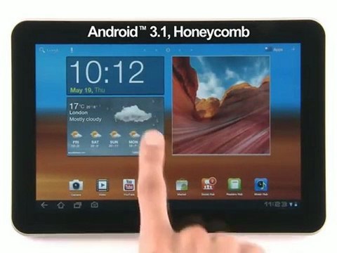 Samsung Galaxy Tab 10.1 Official Info Clip