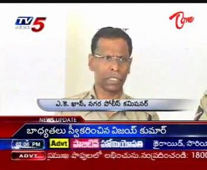 Comm A.K.Khan Talking to Media on Ganesh chaviti Sec arrangements in HYD