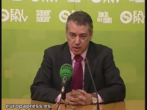 Urkullu asegura que PNV estará vigilante