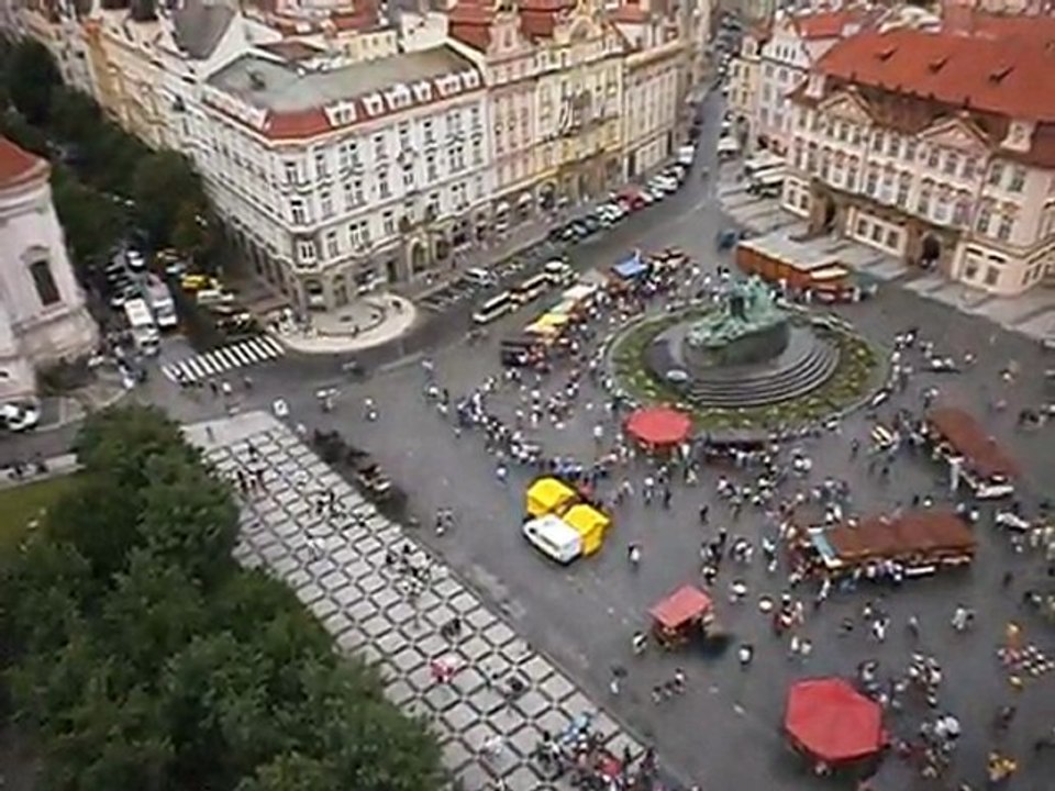 Fanfare du pont sur la place Staromestske nam