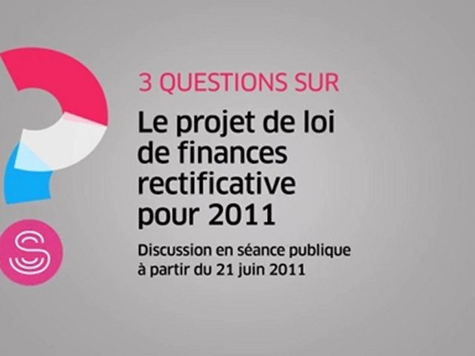 [Questions sur] Projet de loi de finances rectificative