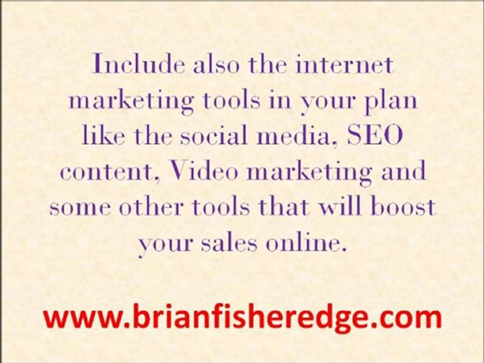 Internet Marketing Business Plan: Affordable and Effective