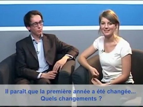 Admissibles Campus Channel (7/36) : changements en 1re année