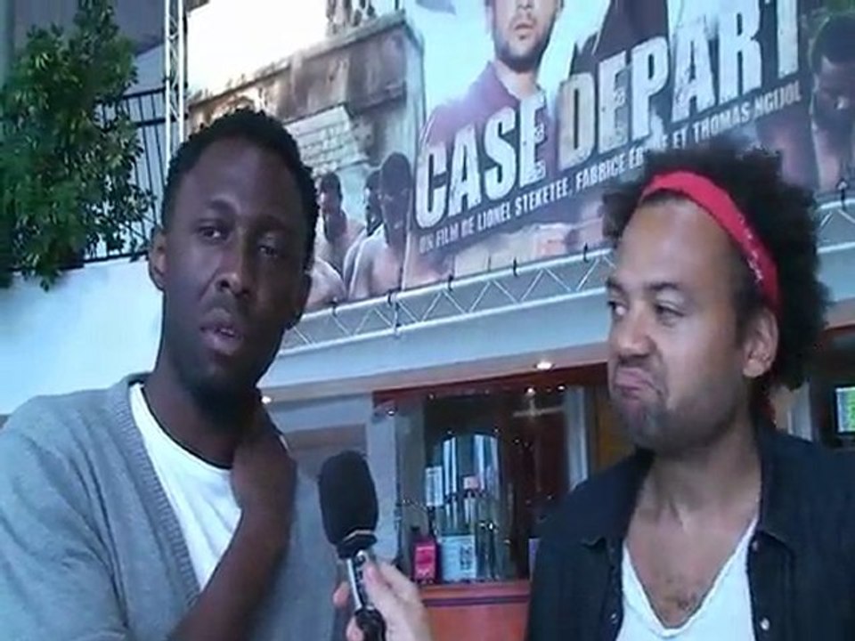 Case Départ ITW Fabrice Eboué & Ngijol + réaction public