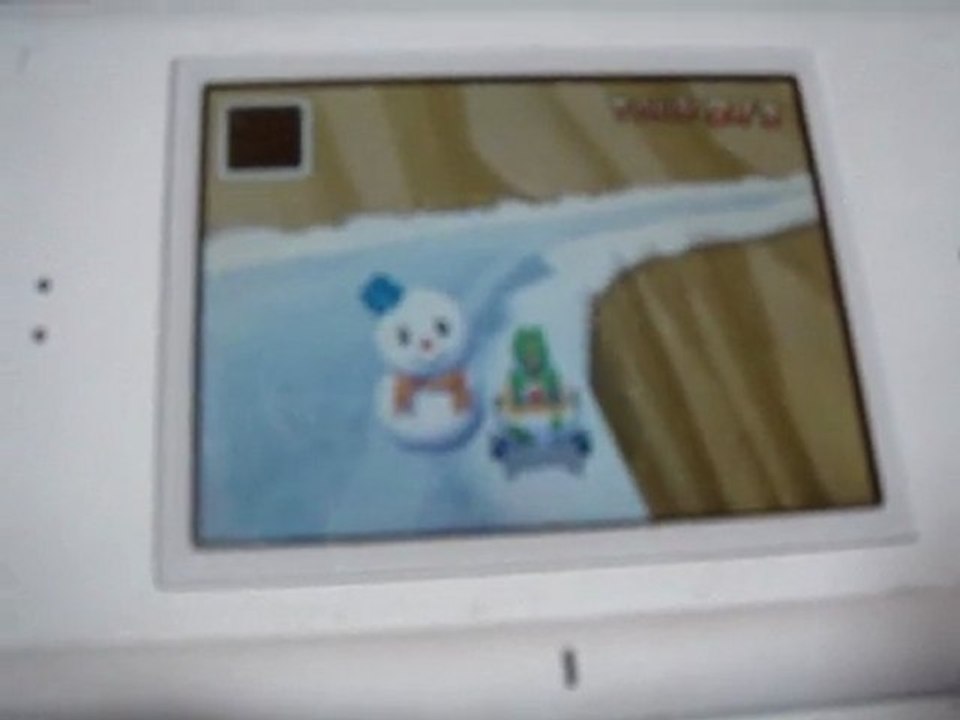 tomber ou se prendre le bonhomme de neige : les deux.