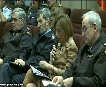 Chacón en videoconferencia con tropas de Afganistán