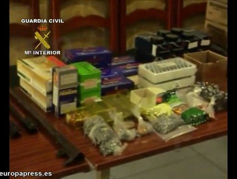 Operación contra el tráfico ilegal de armas