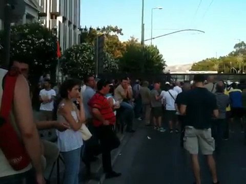 Σιδερένιος φράκτης στη Βασ. Σοφίας