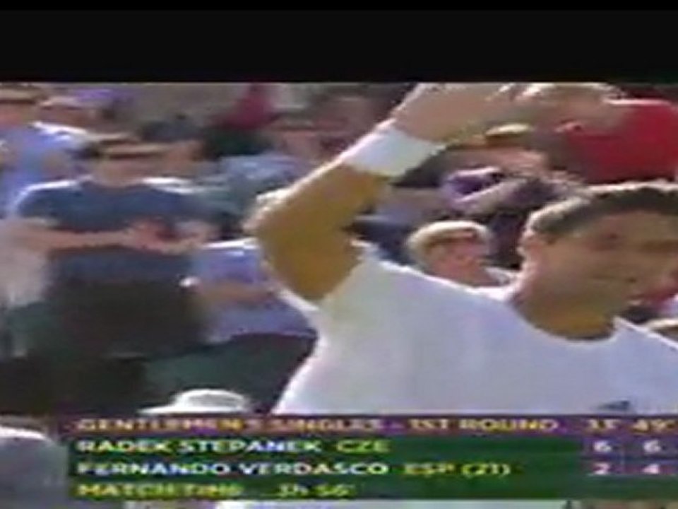 Verdasco ×Stepanek match point