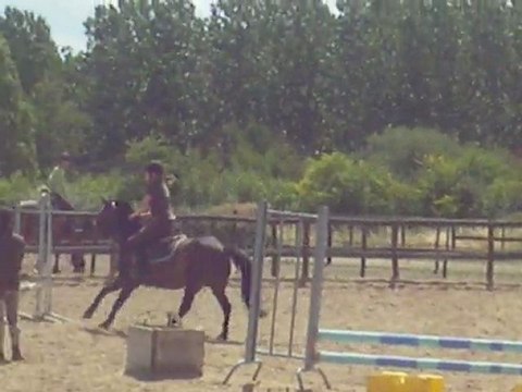 passage de mon galop 3 saut d'obstacla