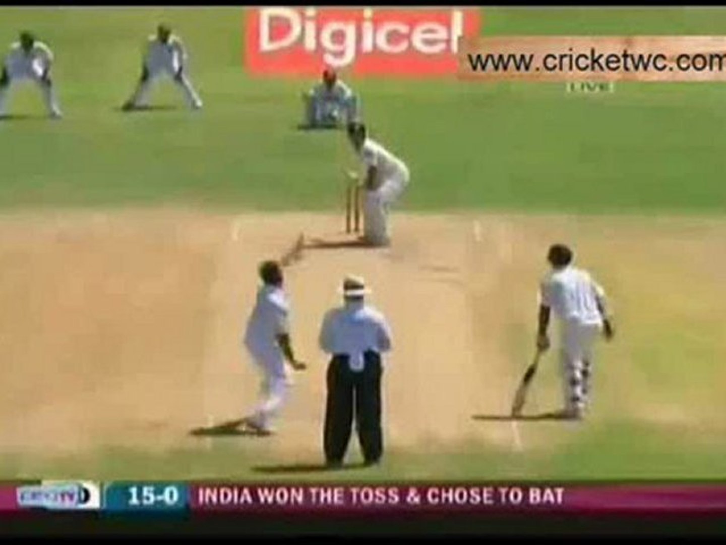 IND vs WI 1st Test Match 2011 HIGHLIGHT