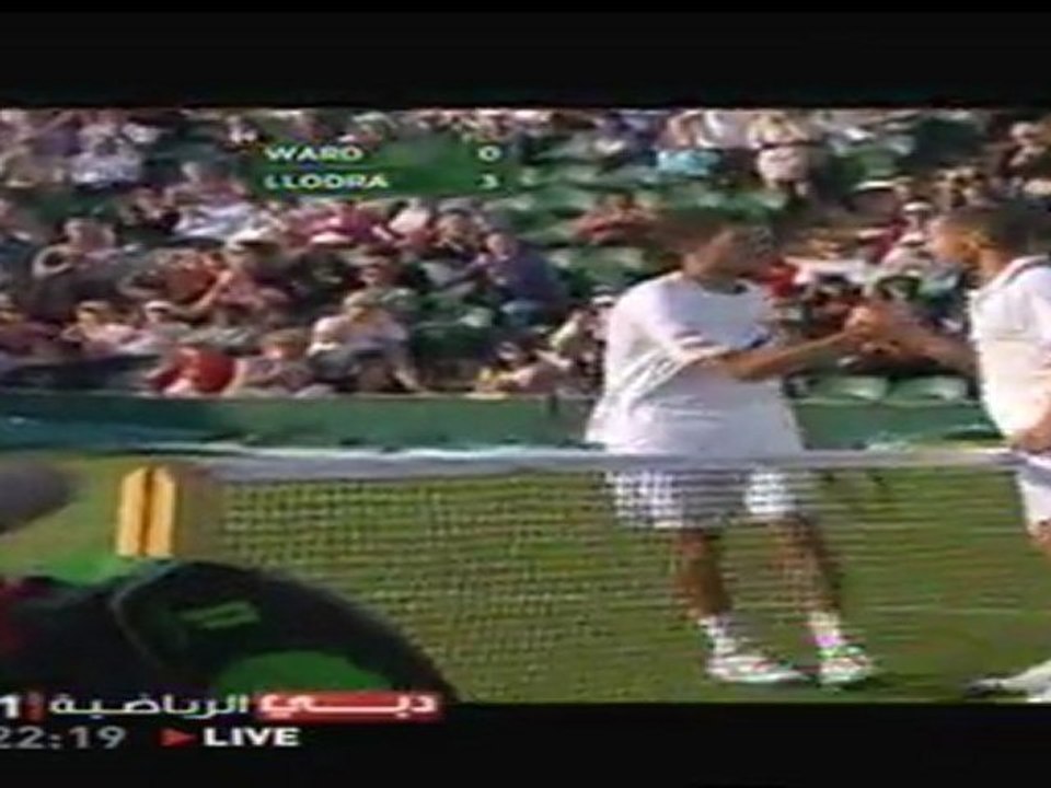 Llodra ×Ward match point