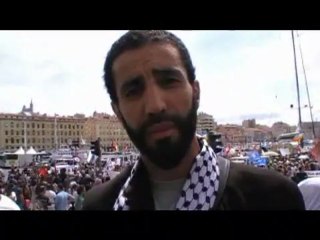 AFD présente à Marseille Le 18 juin 2011 pour "Un bateau français pour Gaza"