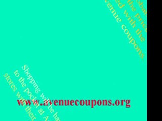 Avenue Coupons: Save Money
