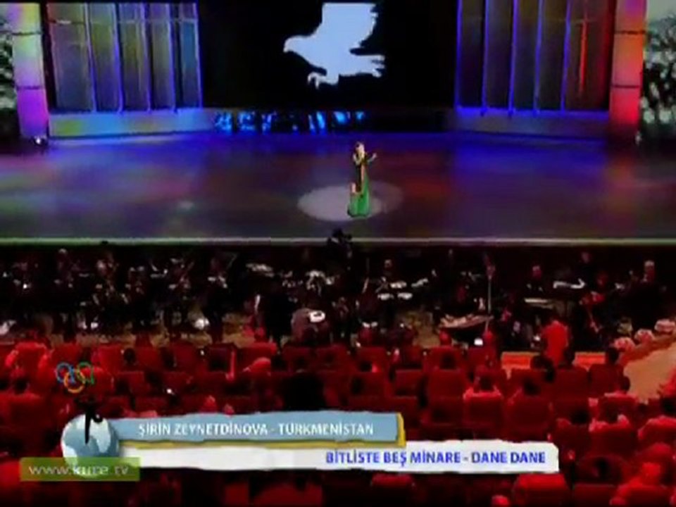 BİTLİSTE BEŞ MİNARE Türkmenistan Şarkı finali 9.Türkçe Olimpiyatları
