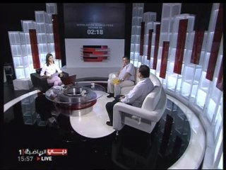 إستديو دبي الرياضية قبل بداية ثاني أيام ويمبلدون 2011 part 3