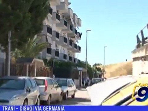 Trani | Disagi via Germania