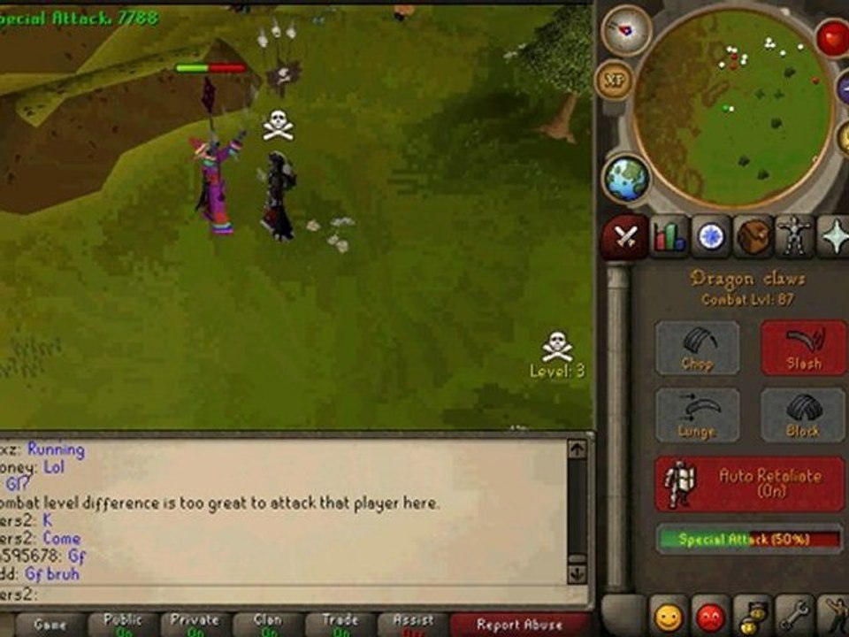 Pvp pkers2 dclaw rushing