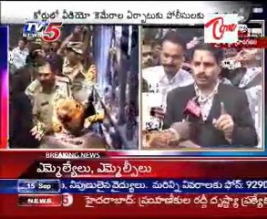 Telangana Lawyers Dharna Demand For 42 % Reservation Live Situation at High Court