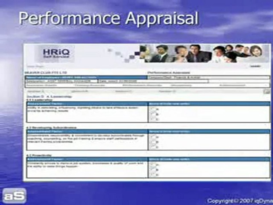 HRiQLive from IqDynamics