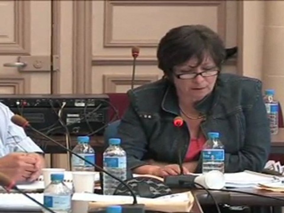 Conseil municipal juin 2011