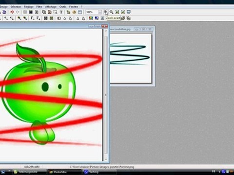 Comment faire des tournillons autour d'un skin avec photofiltre