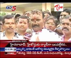 Nayani Narasimha Reddy to support lawyers