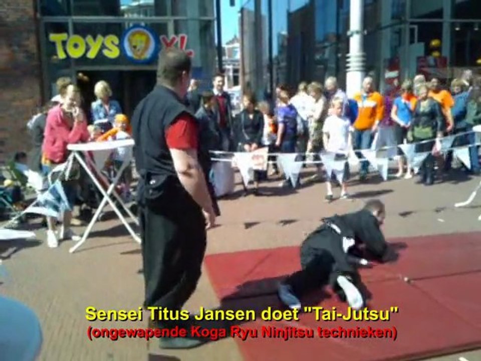 Tai-Jutsu with Shihan Titus Jansen "vechtsport expert" Traditional Ninjutsu