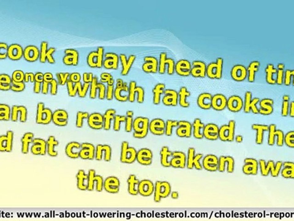Cholesterol Lowering Diet Plan : Effective and Valuable Diet