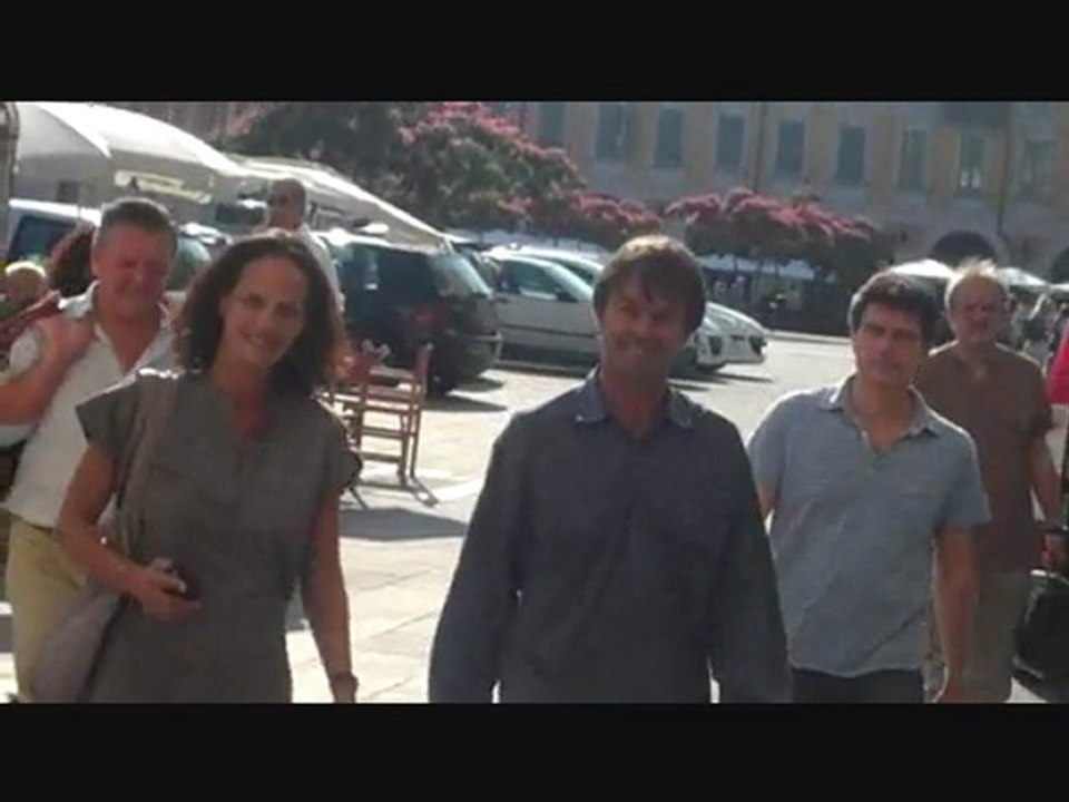 nicolas hulot à nice pour les primaires (1ère partie)