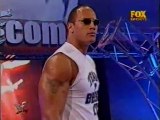 Stephaine, Rhyno, Chris Jericho, Booker T, The Rock Segment 2/2 WWF Raw 2001
