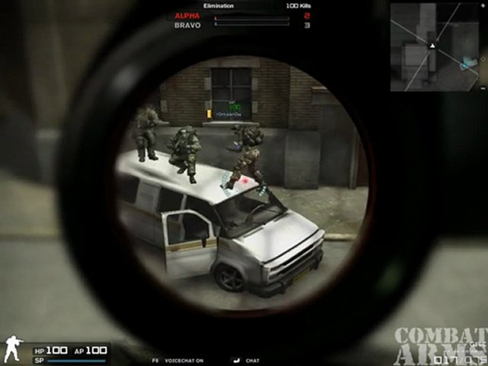 Combat arme shuffle