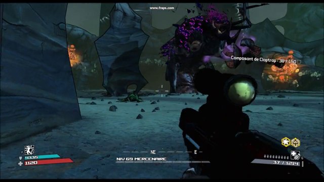 Borderlands- Sirène lvl 69- Armes et Crawmerax solo