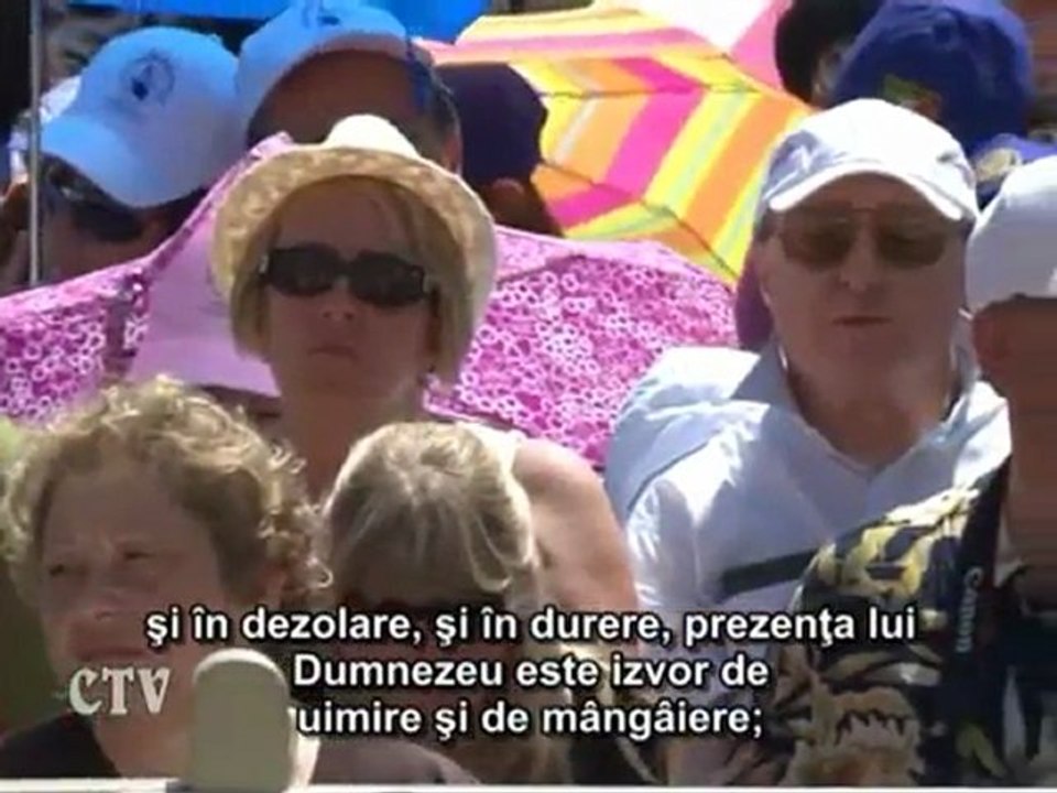 Benedict al XVI-lea: Prin Psalmi îl rugăm pe Tatăl în Cristos