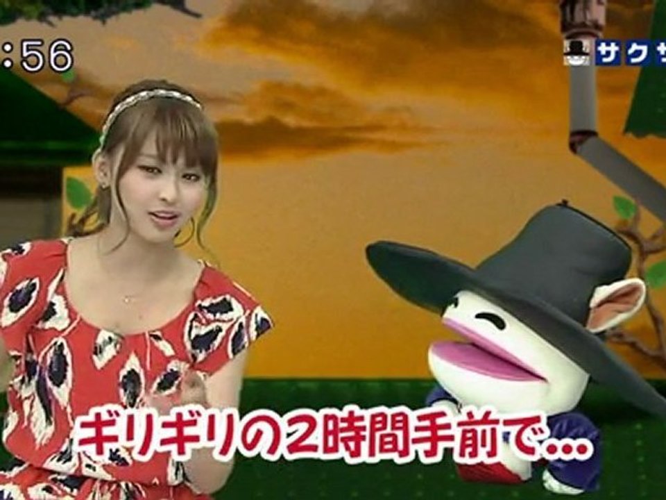 sakusaku 110622 4 さすがカリ米さんです、盛り上げ方を判ってます、の巻